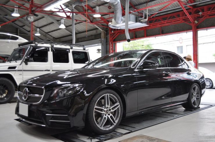 W213 E250 アイバッハ　ダウンサス　ローダウン　
