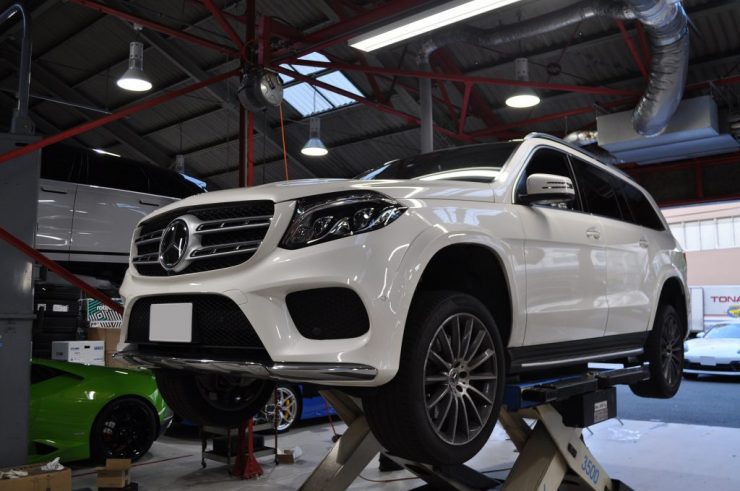 X166 GLS 63ディフューザー　マフラー