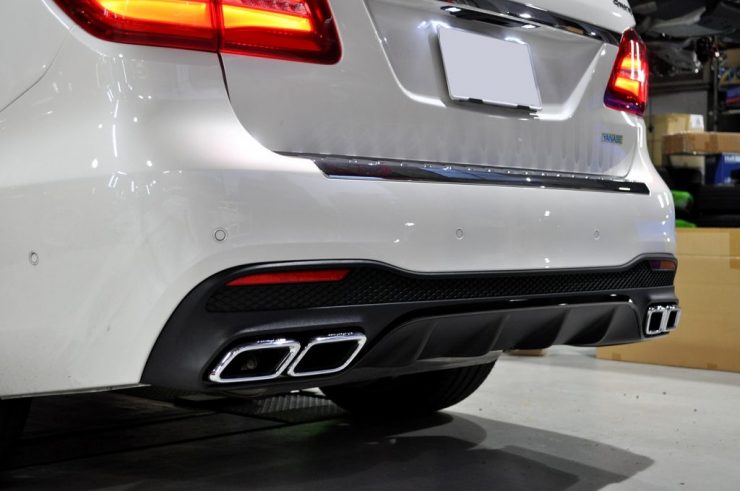 X166 GLS 63ディフューザー　マフラー