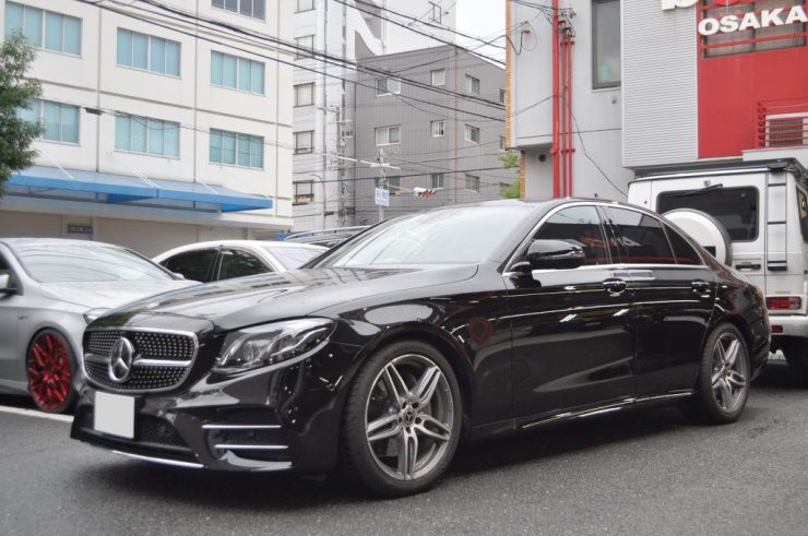 W213 E250 アイバッハ　ダウンサス　ローダウン　