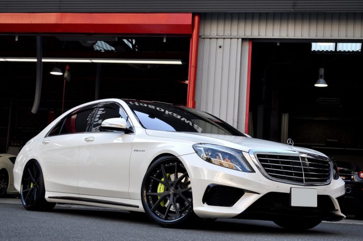 W222 S550 ホイール交換　カスタム