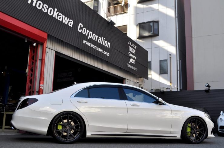 W222 S550 ホイール交換　カスタム