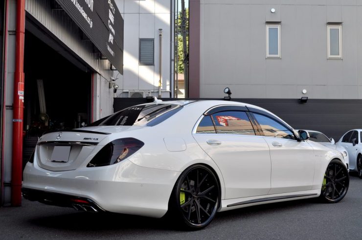 W222 S550 ホイール交換　カスタム
