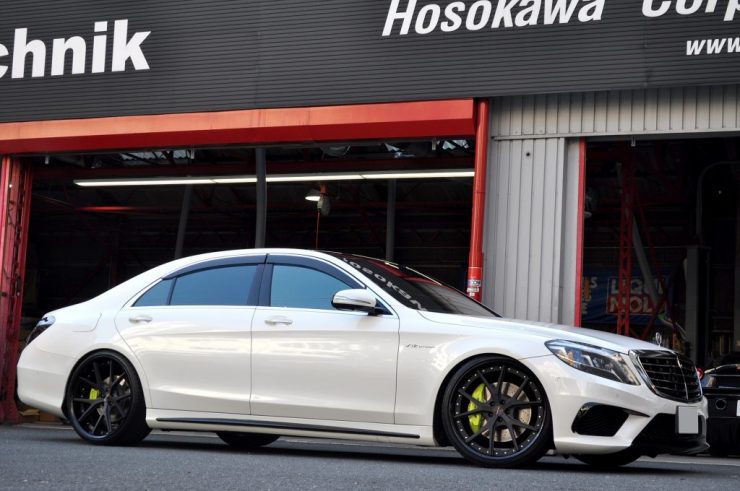 W222 S550 ホイール交換　カスタム
