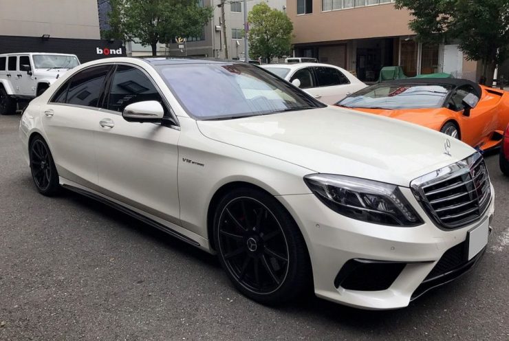 W222 S550 ホイール交換　カスタム