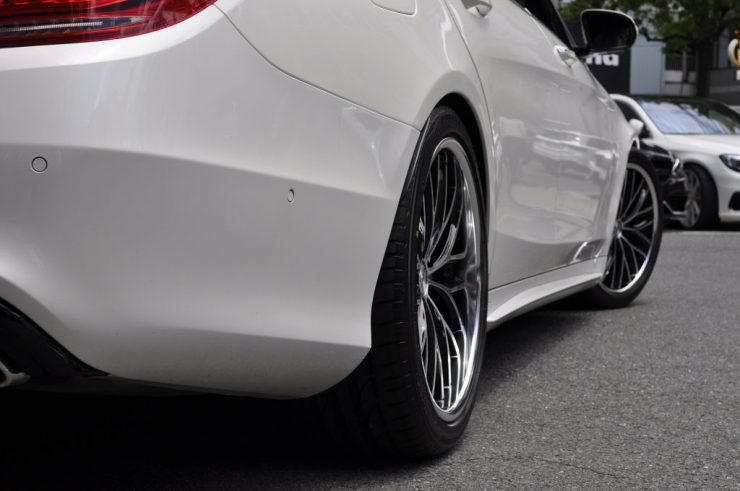 W222 S400h WEDS ホイール交換