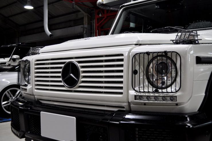 G550 グリル交換 サイドステップ交換 ツートンペイント