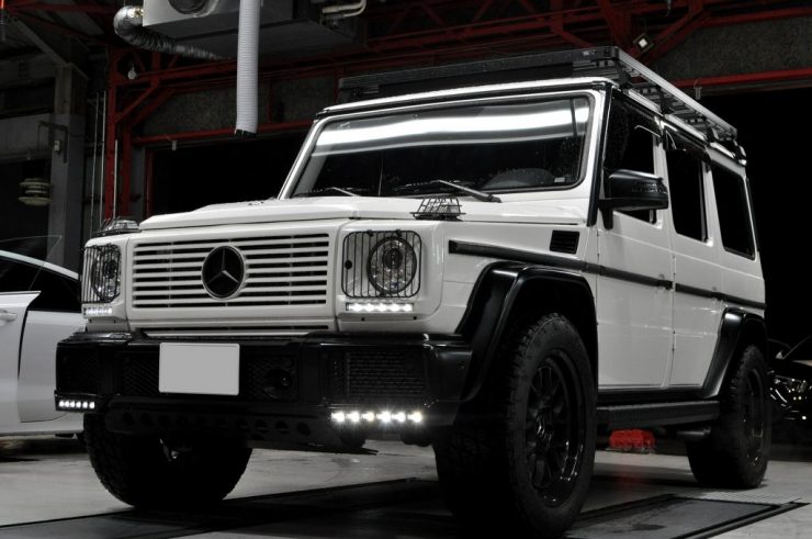 G550 グリル交換 サイドステップ交換 ツートンペイント
