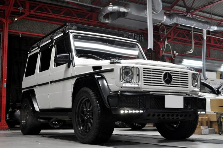 G550　グリル交換　サイドステップ交換　ツートンペイント