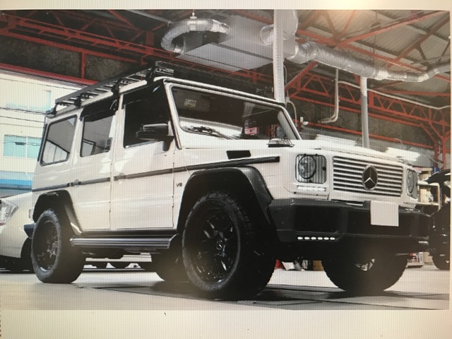 G550 グリル交換 サイドステップ交換 ツートンペイント