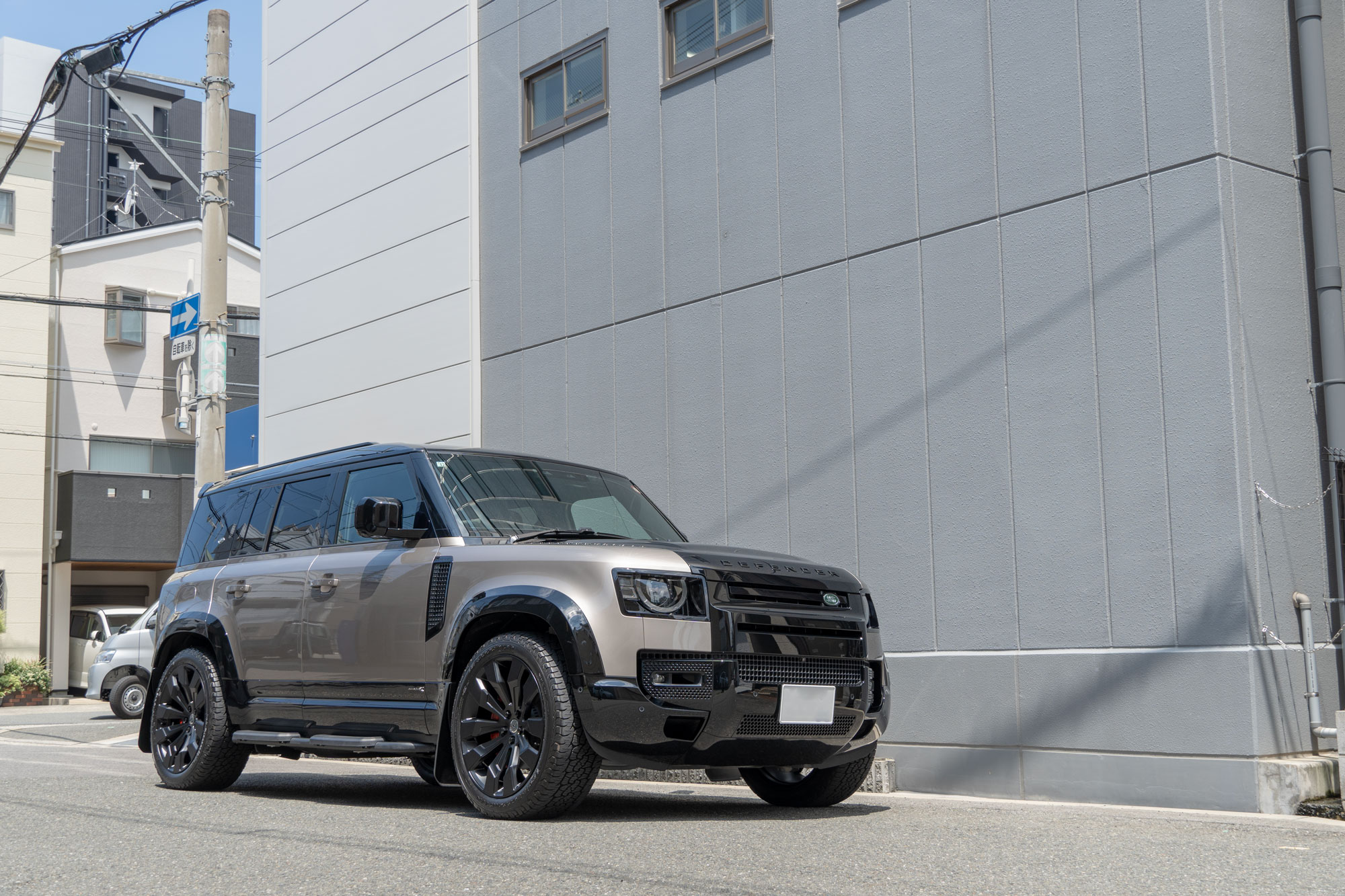 LAND ROVER DEFENDER110 アーバンオートモーティブ オーバーフェンダー