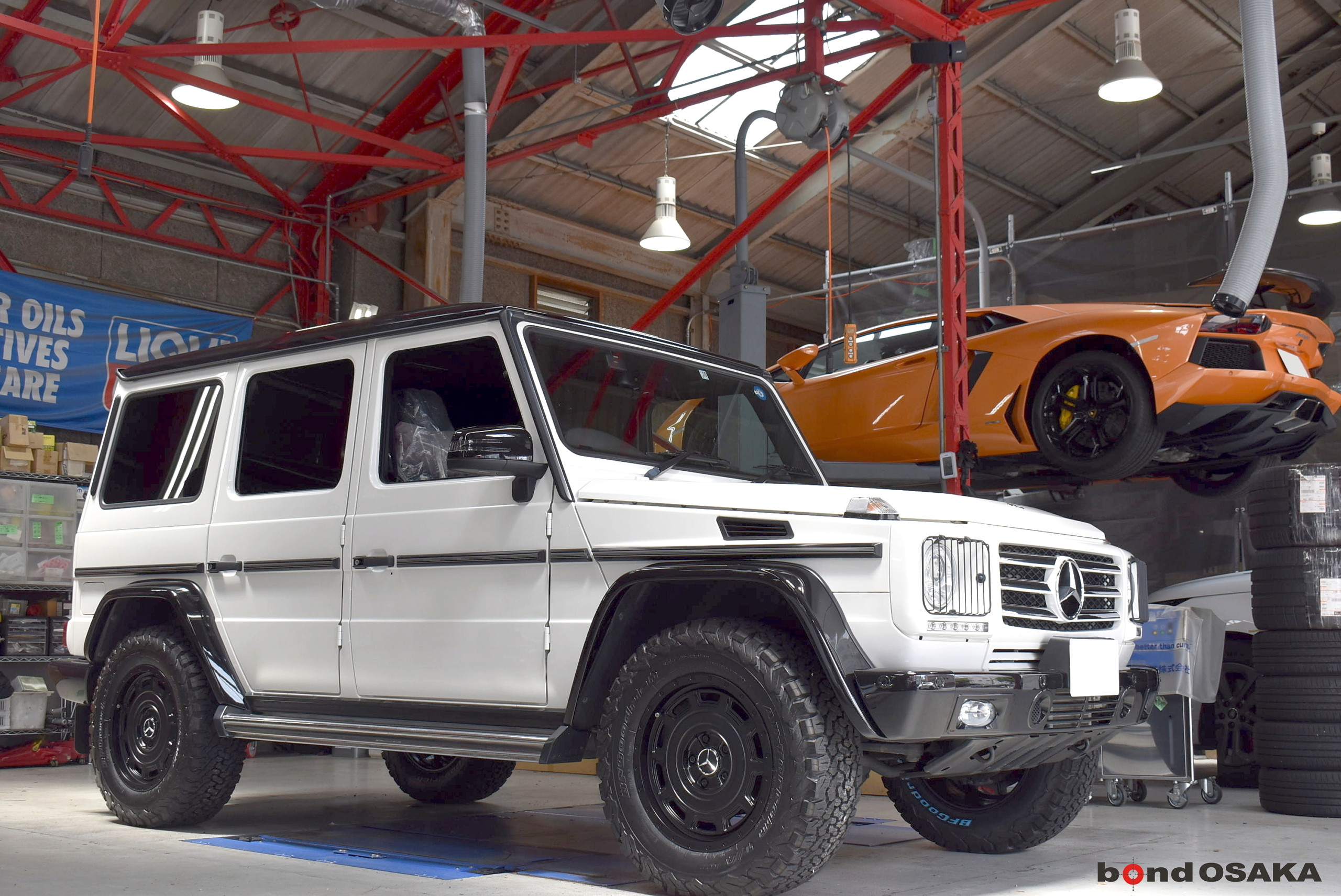 W463 G350 fuss ホイール ゴツゴツタイヤ