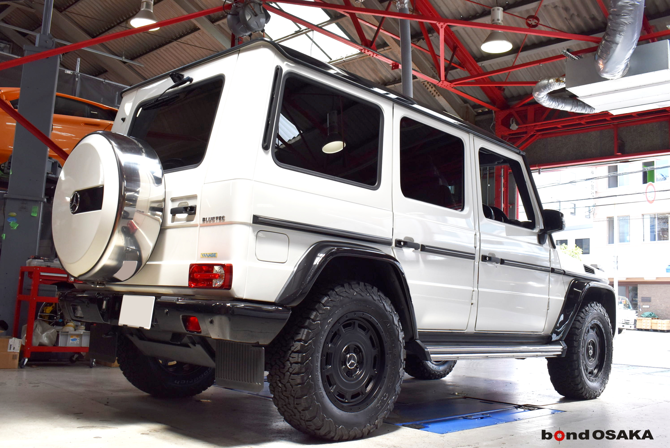 W463 G350 fuss ホイール ゴツゴツタイヤ
