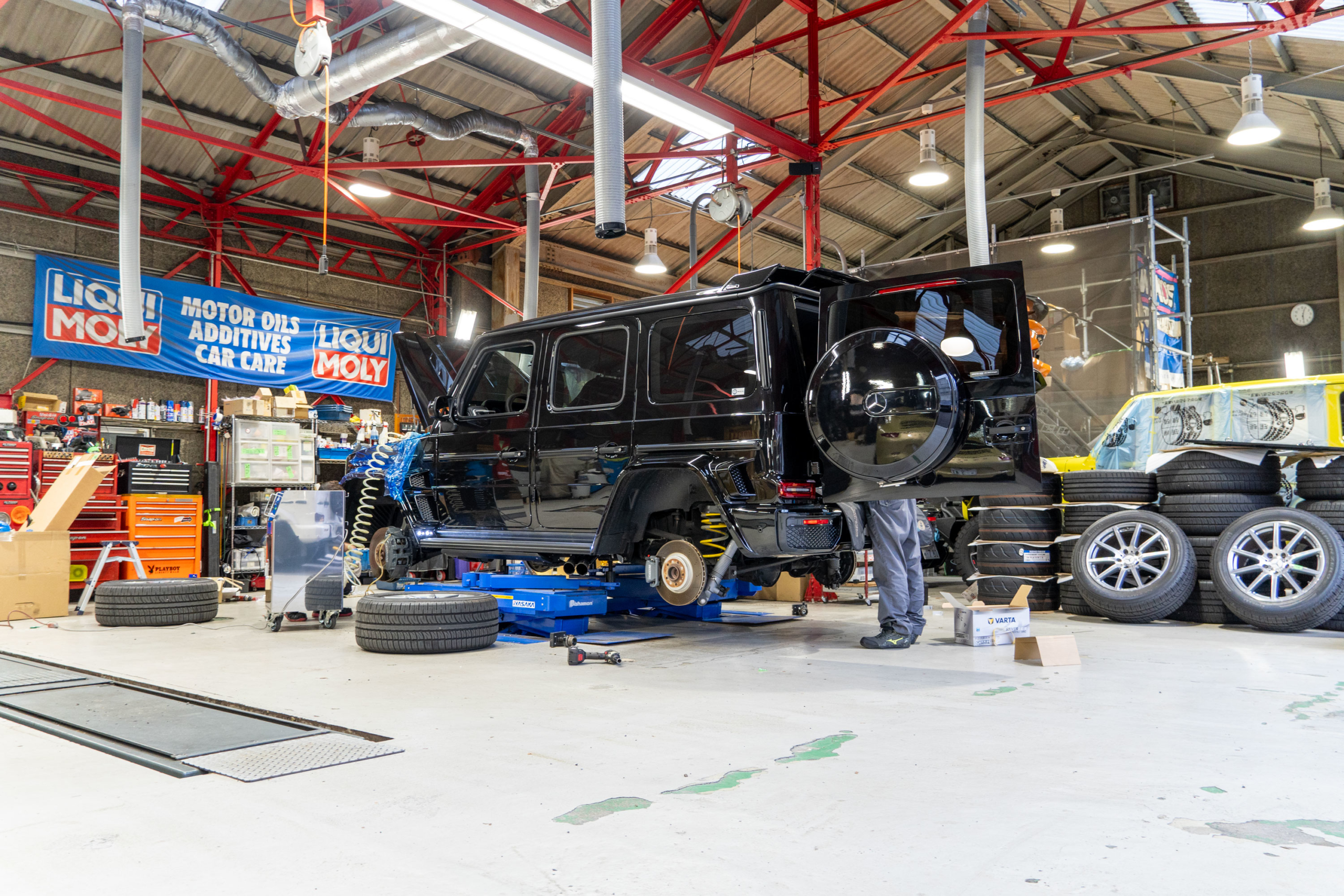 W463A G63 BRABUS WideStarキット 車検点検整備
