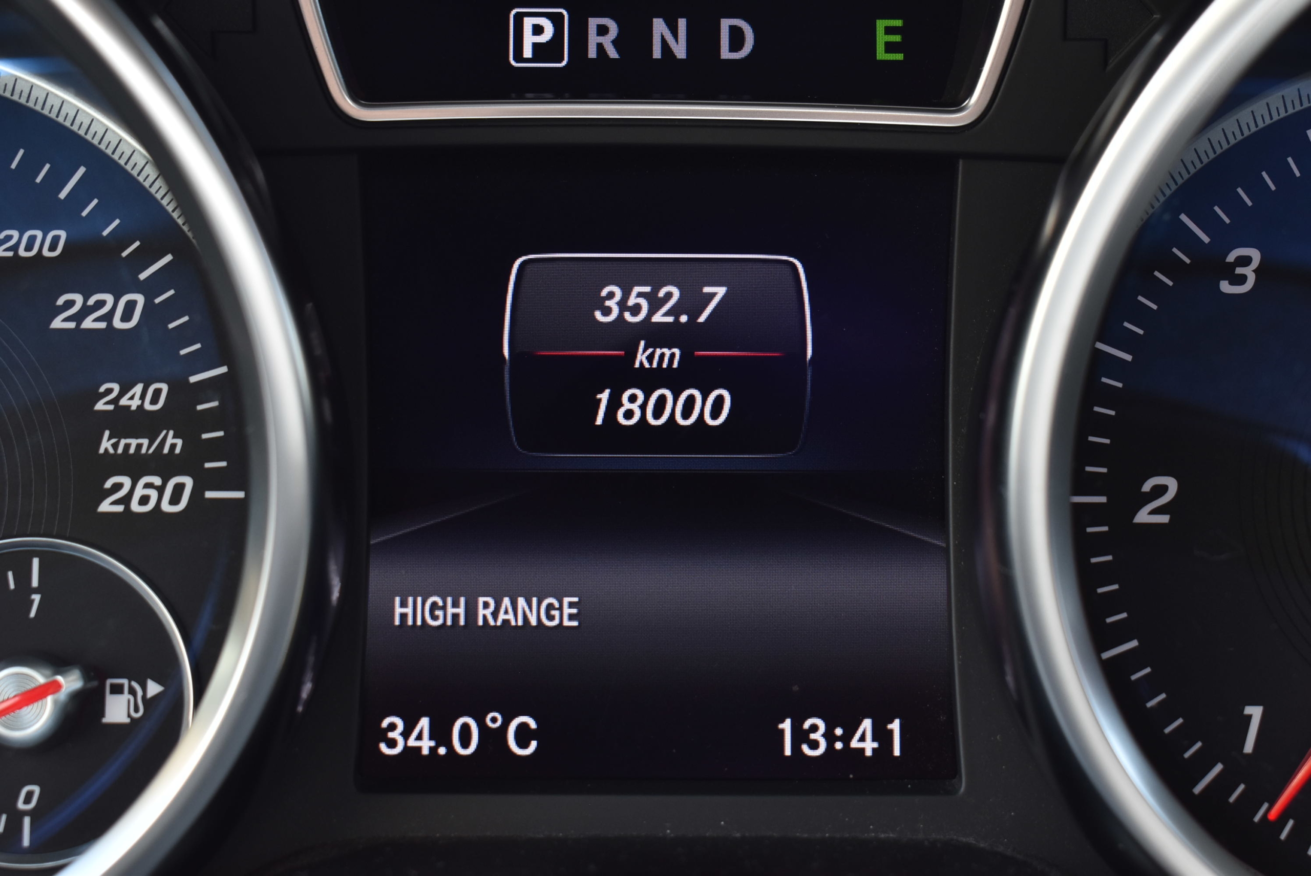 G350d プロフェッショナル チャイナブルー メーター