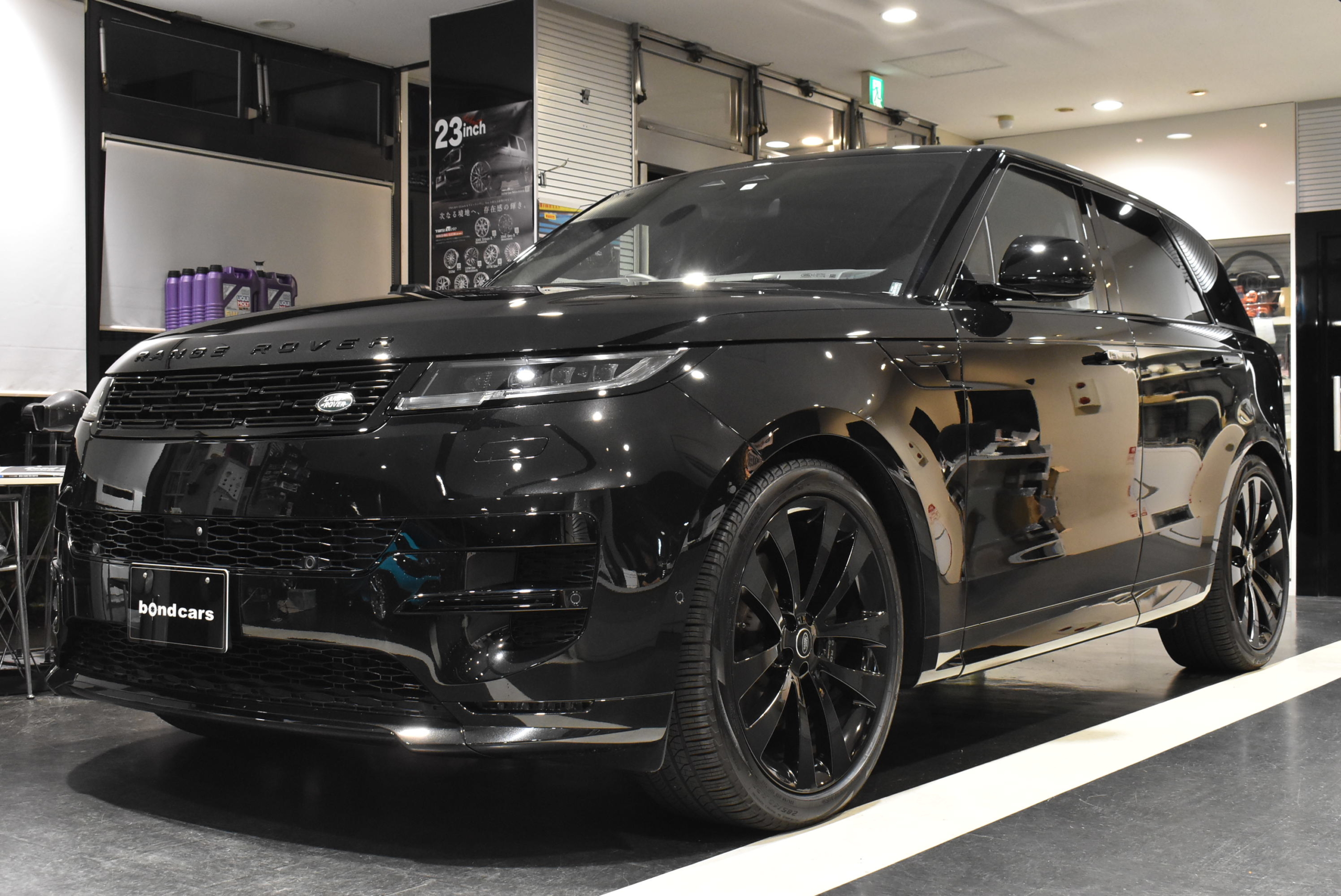 レンジローバースポーツ ローンチエディション サントリーニブラック