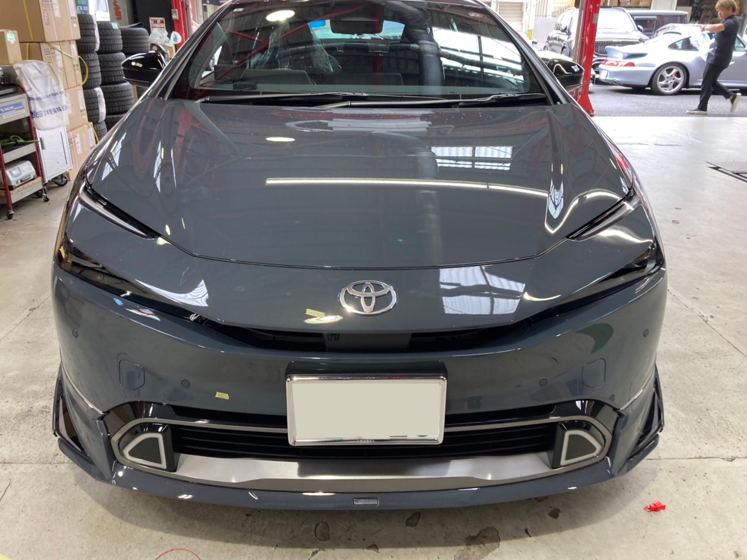 新型プリウス スペーサー セキュリティ IGLA