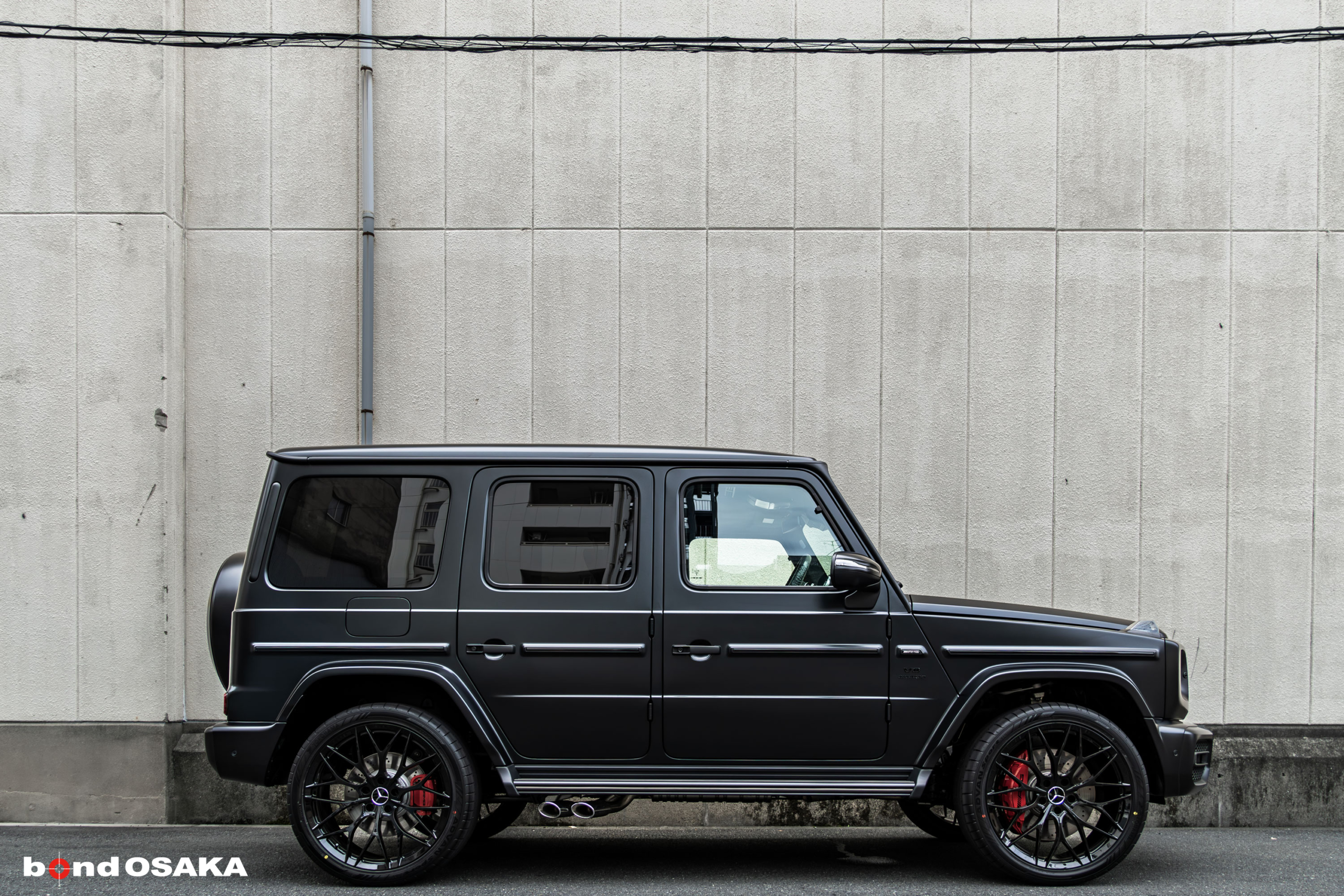 W463A G63 BCforged ホイール交換 ブラックアウト