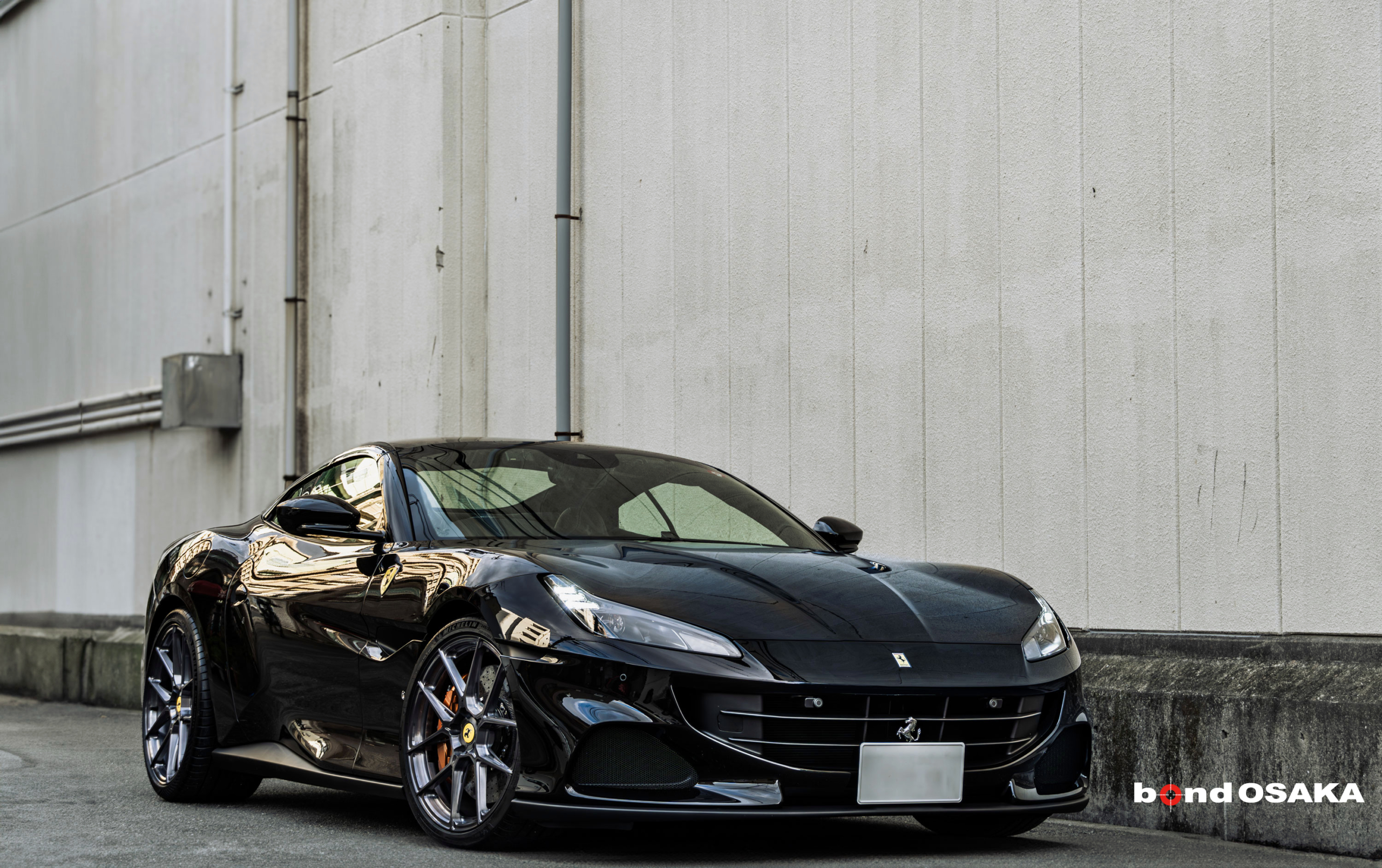 ferrari ポルトフィーノM BCforged ホイール交換 ローダウン