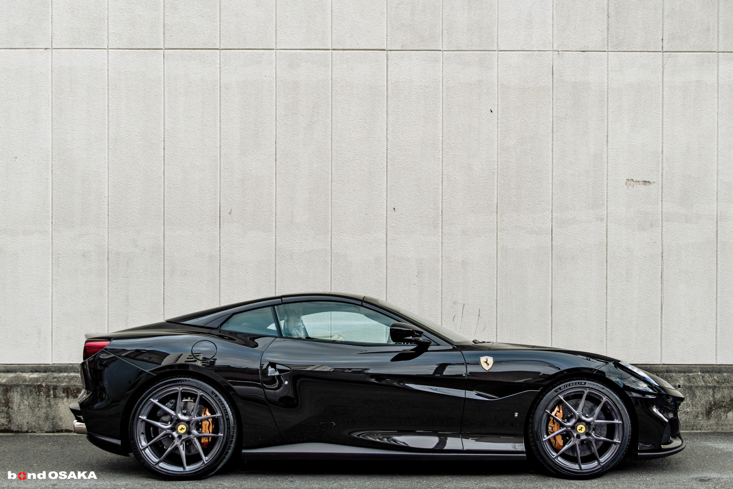 ferrari ポルトフィーノM BCforged ホイール交換 ローダウン