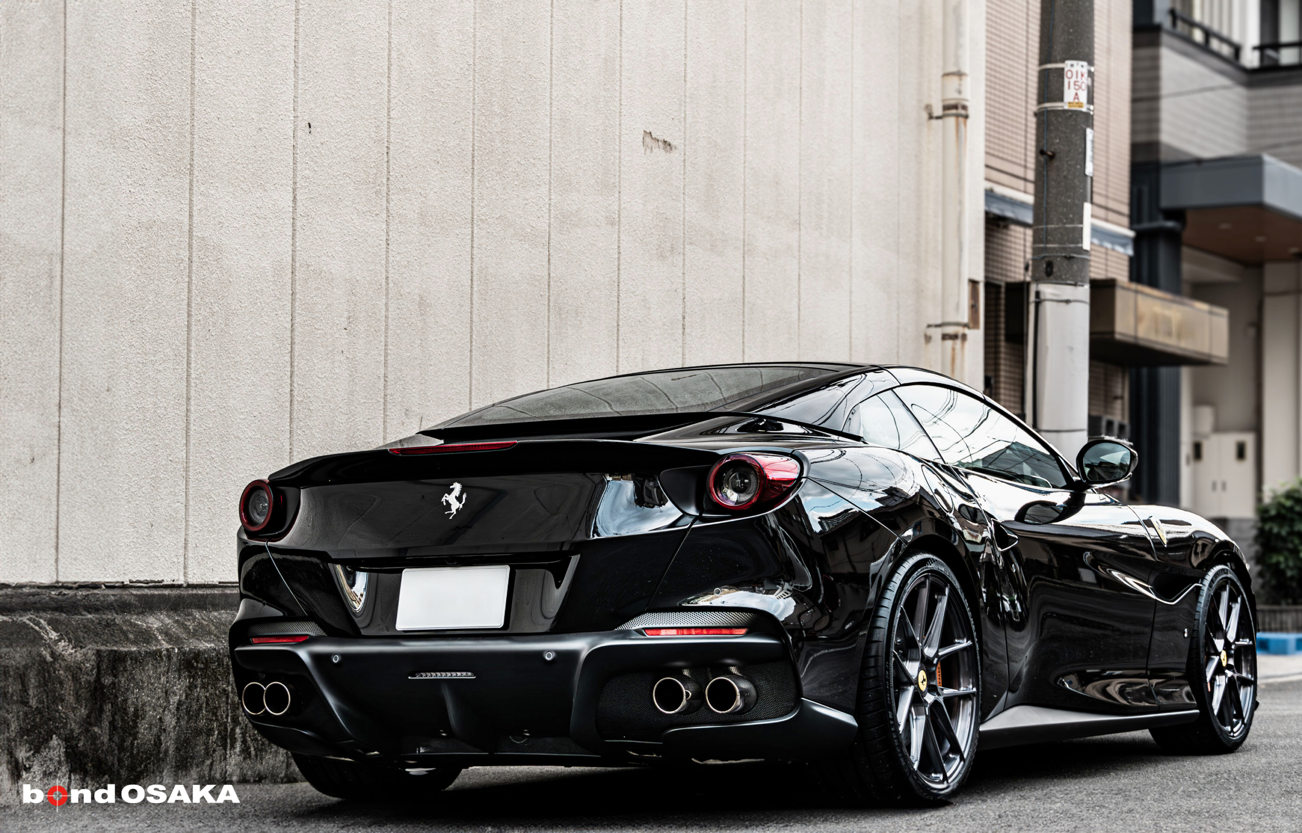 ferrari ポルトフィーノM BCforged ホイール交換 ローダウン