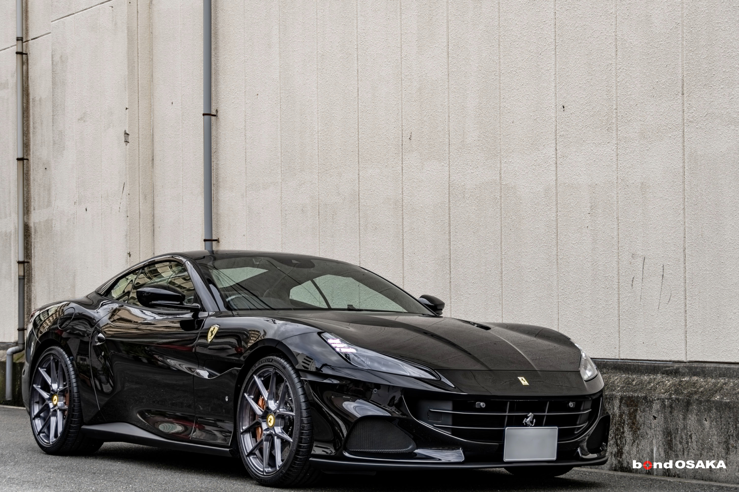 ferrari ポルトフィーノM BCforged ホイール交換 ローダウン