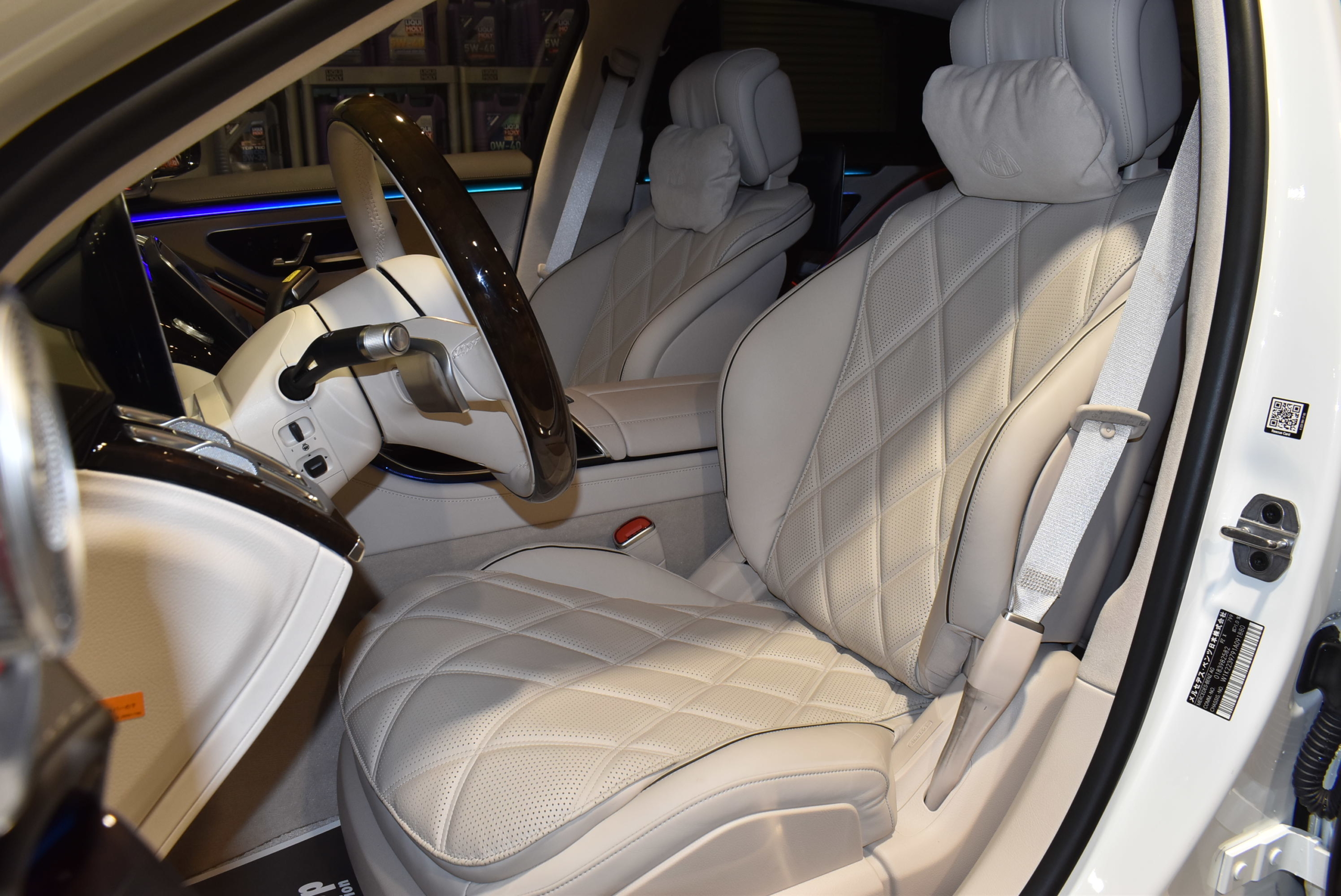 メルセデスマイバッハ S680(V12)BRABUS カーボンフロントSP&アドオンパーツ・リアスポイラー・リアディフューザー・モノM21インチ・エンブレム ローダウン