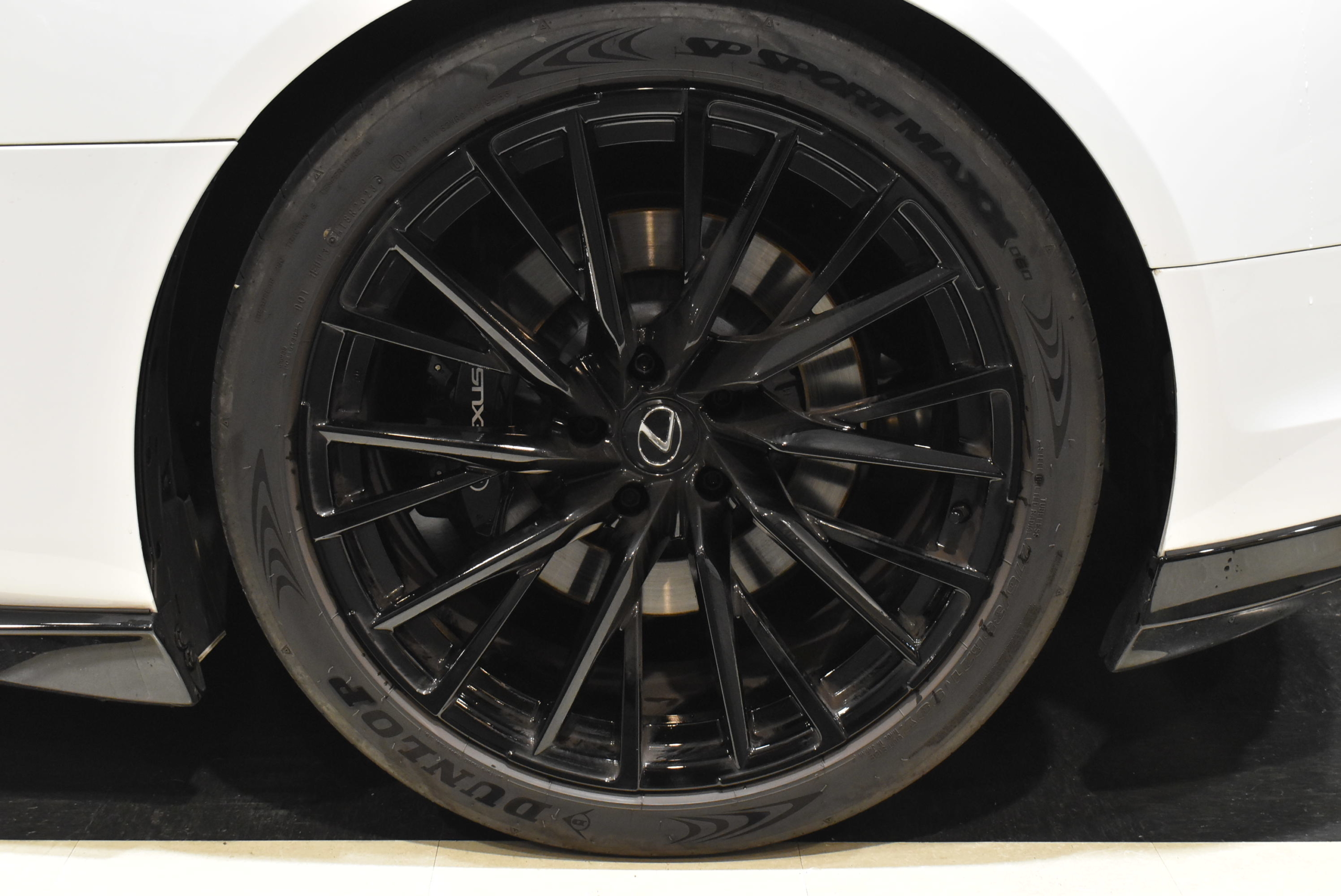 レクサス LC500クーペ Sパッケージ MC後 マークレビンソンオーディオ TRDエアロ(F/S/R/RD/トランクSP/ミラーカバー)各部ブラックペイント