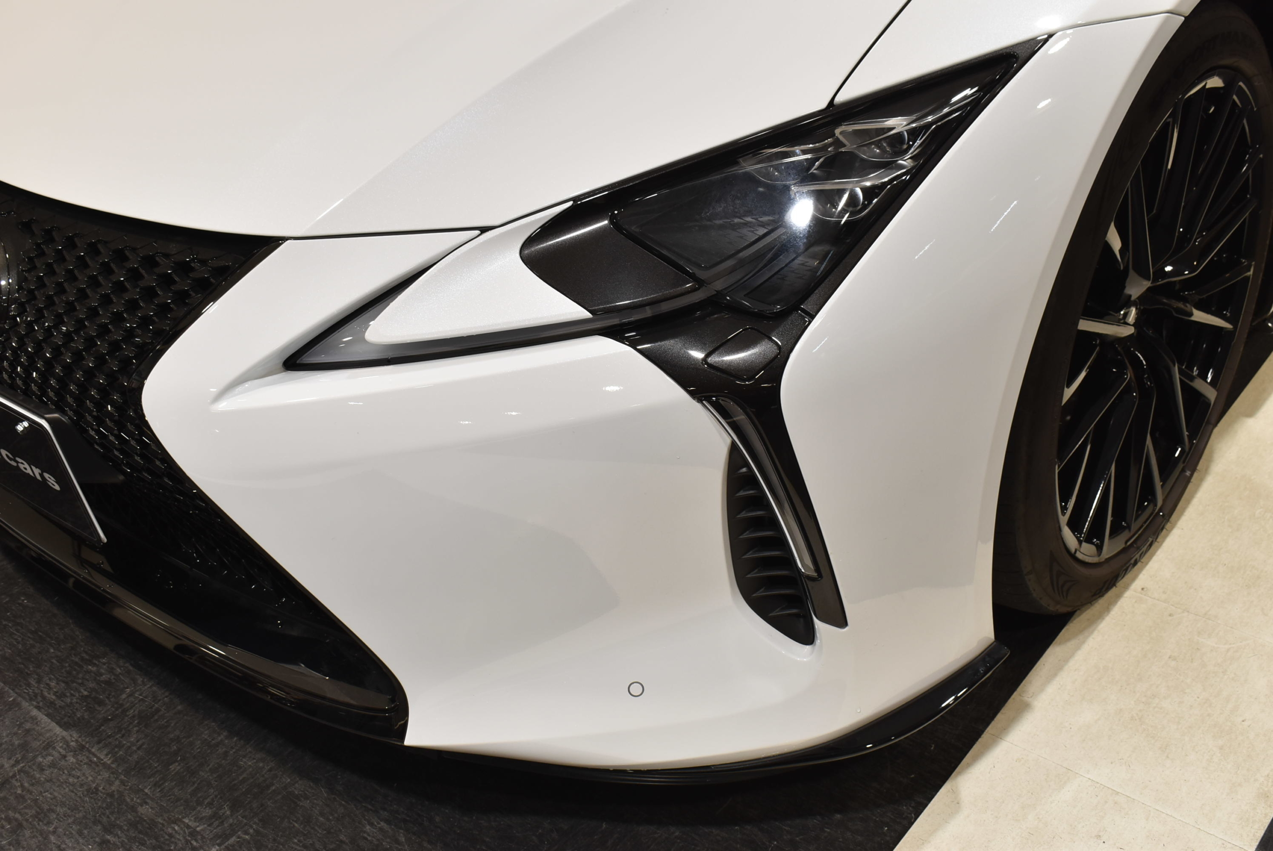 レクサス LC500クーペ Sパッケージ MC後 マークレビンソンオーディオ TRDエアロ(F/S/R/RD/トランクSP/ミラーカバー)各部ブラックペイント