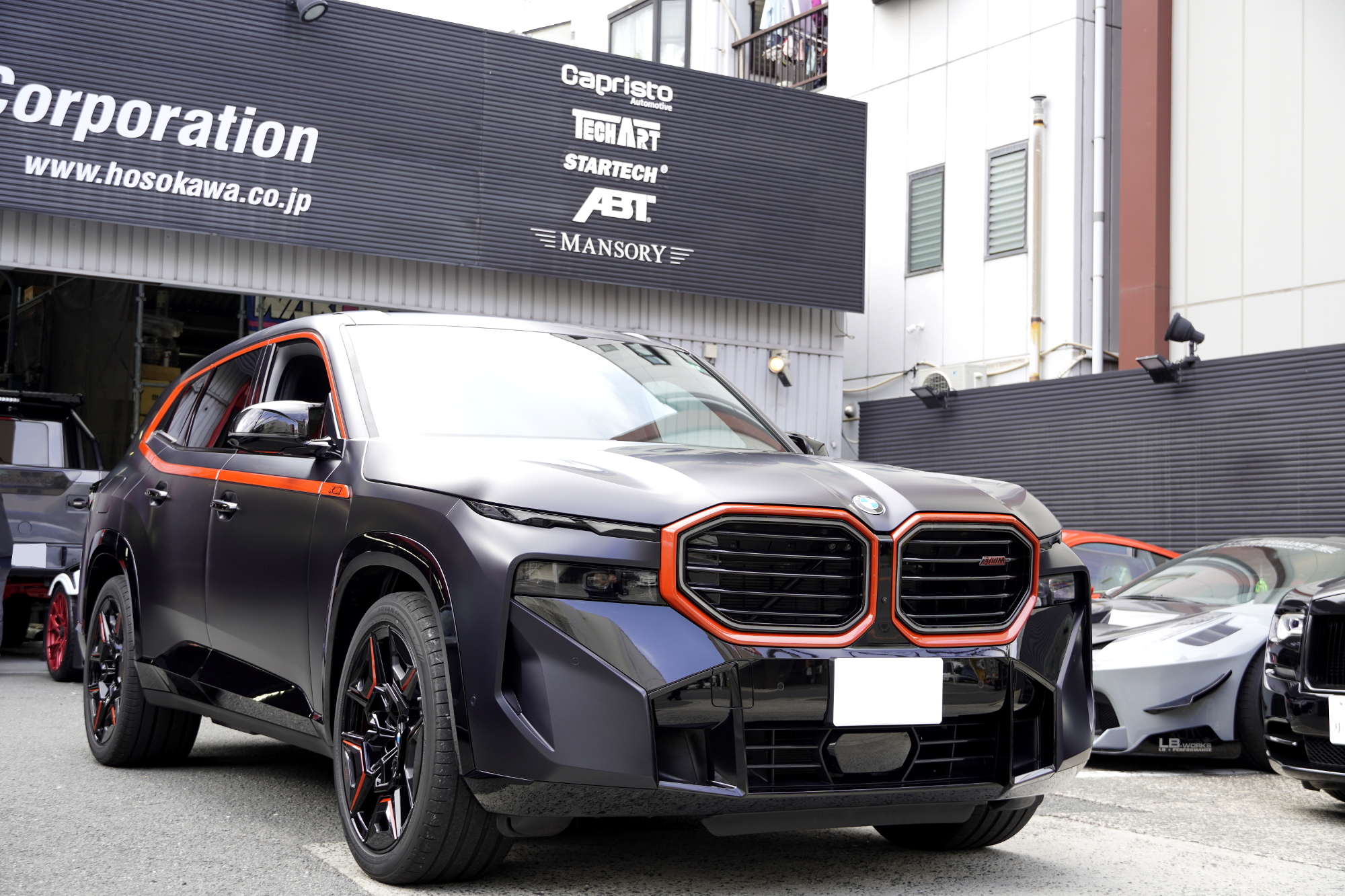 BMW XM コーティング デジタルインナーミラー カスタム