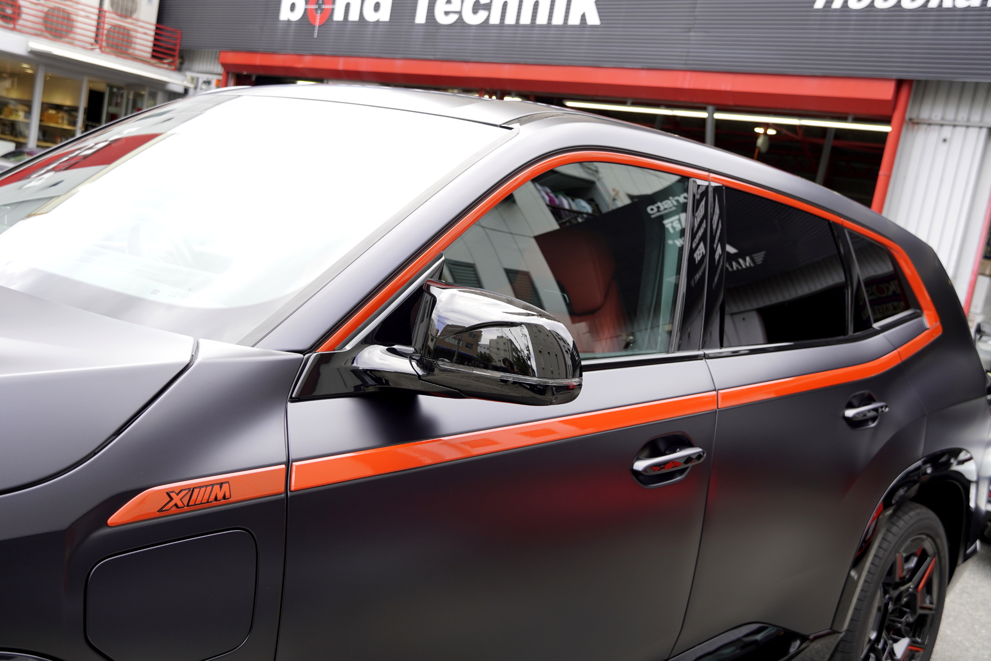 BMW XM コーティング デジタルインナーミラー カスタム