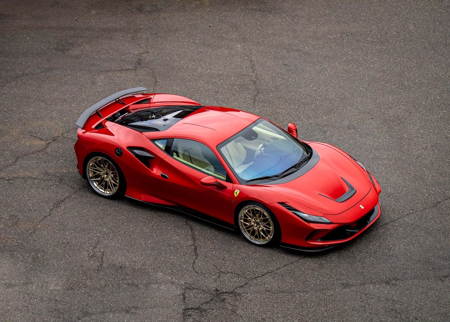 Ferrari F8 spider×ANRKY S3-X1 wheels・NOVITEC ボンド大阪