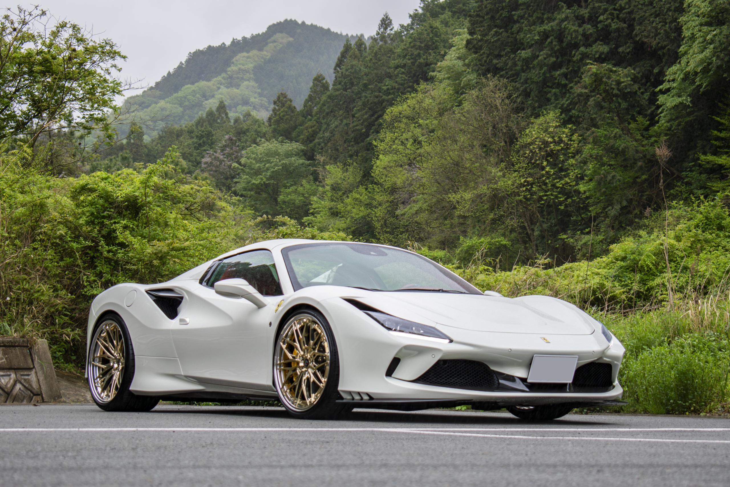 Ferrari F8 spider×ANRKY S3-X1 wheels・NOVITEC ボンド大阪