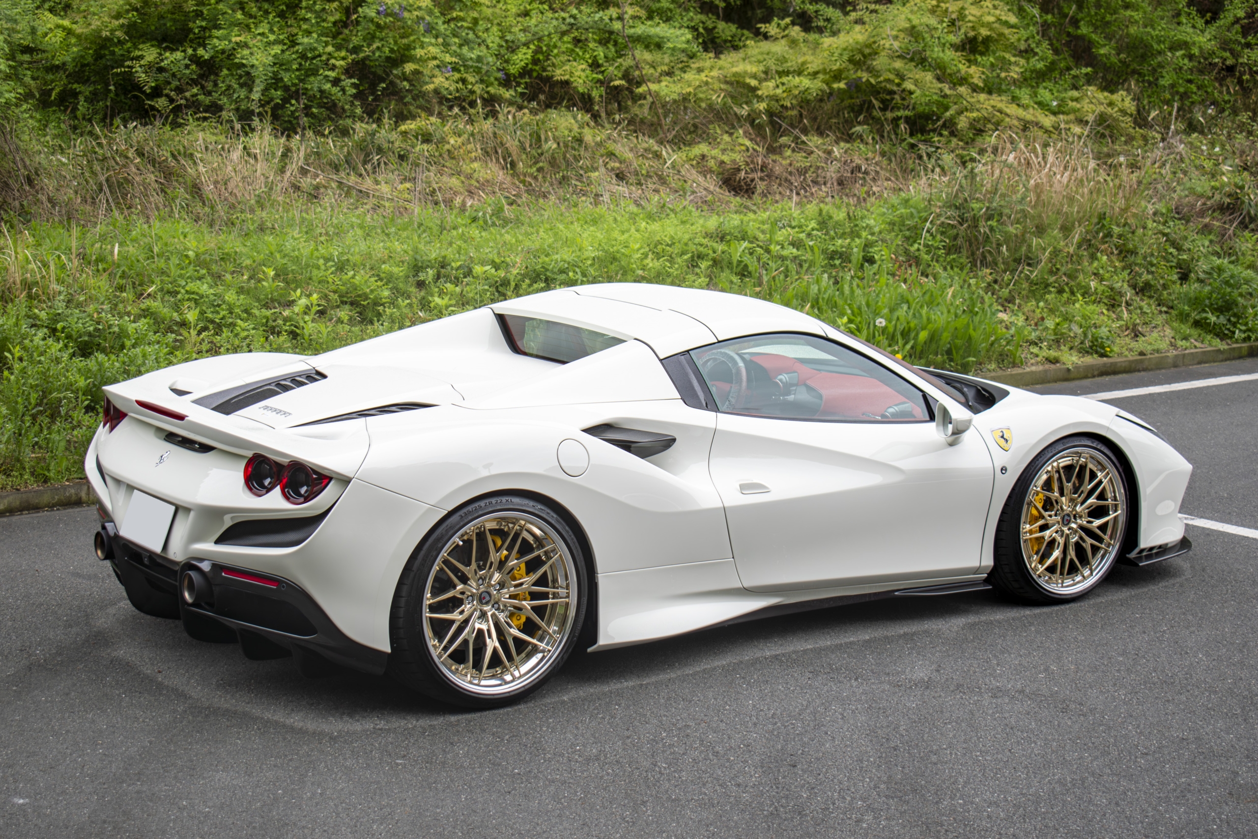 Ferrari F8 spider×ANRKY S3-X1 wheels・NOVITEC ボンド大阪