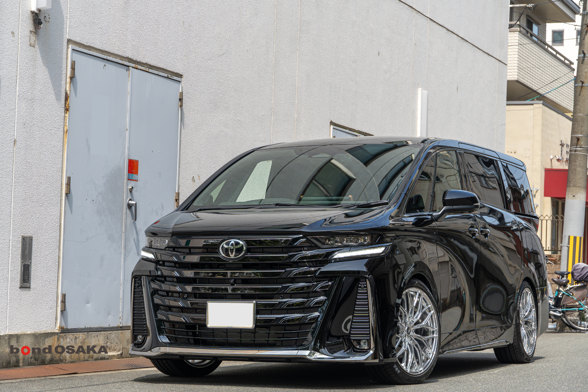 40系 ヴェルファイア パーフェクトダンパー 車高調 AKforged ホイール交換 カスタム