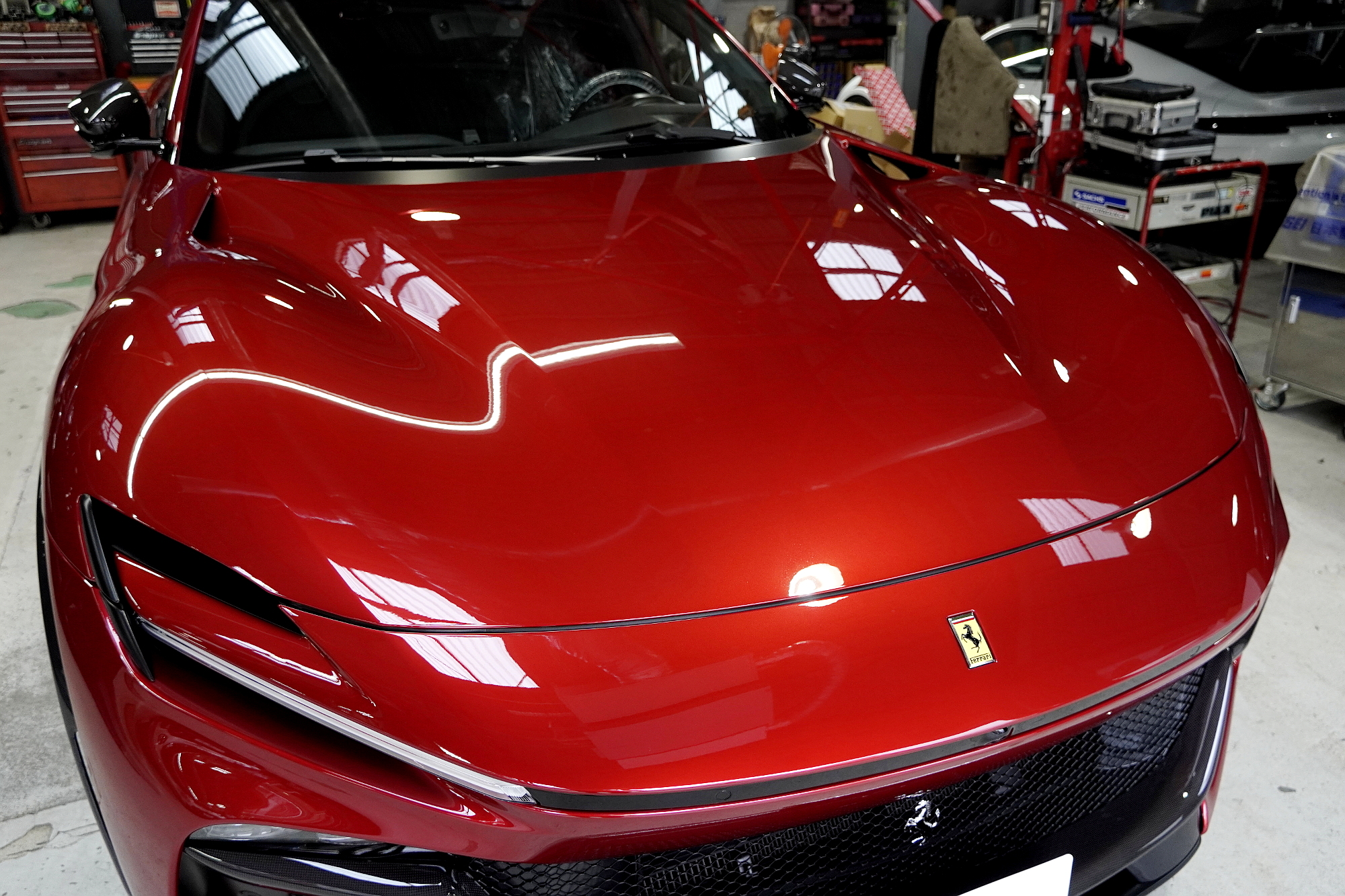 フェラーリ　プロサングエ　プロテクションフィルム　