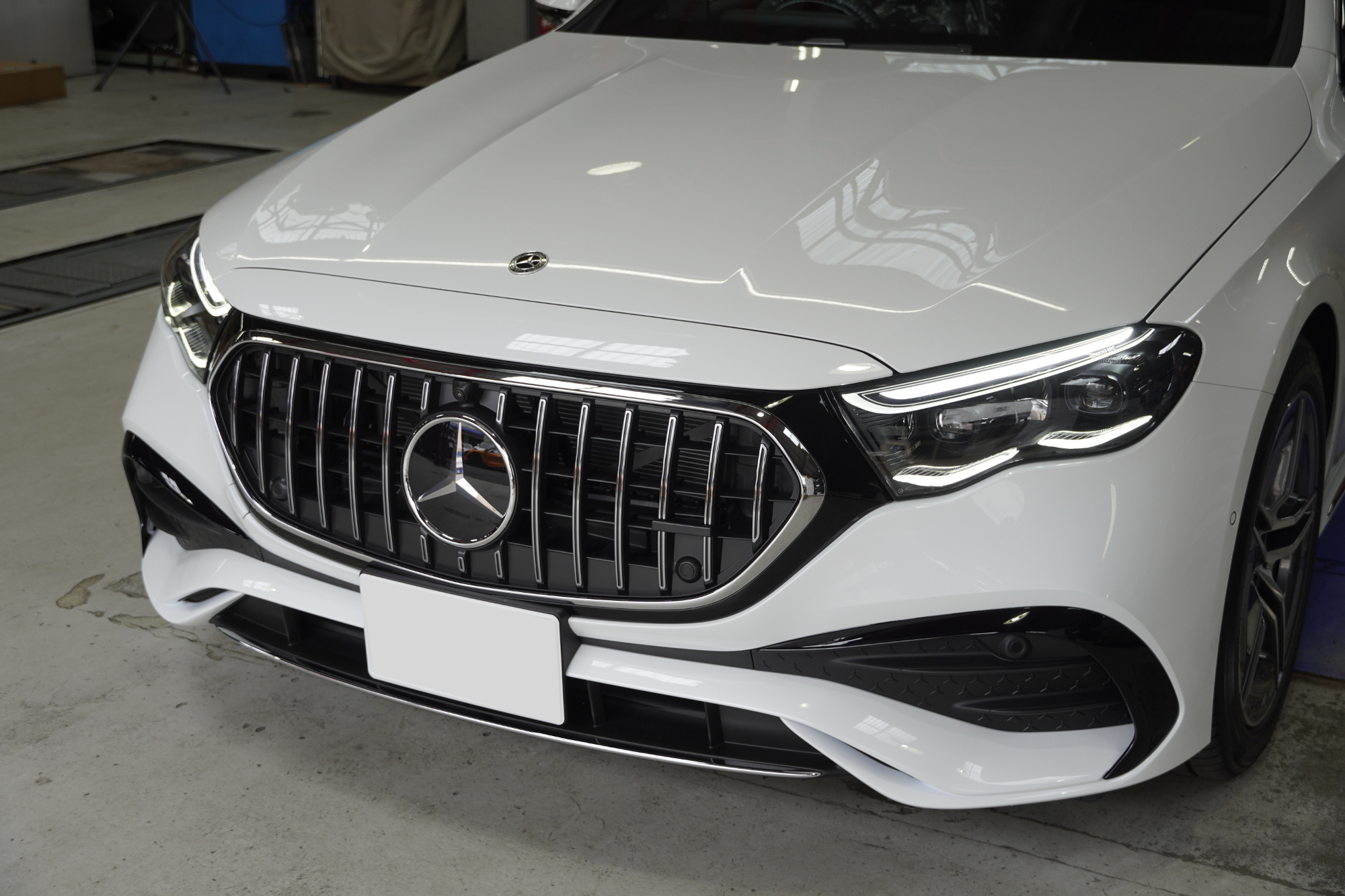 W214 新型Eクラス　低ダストパッド　パナメリカーナグリル