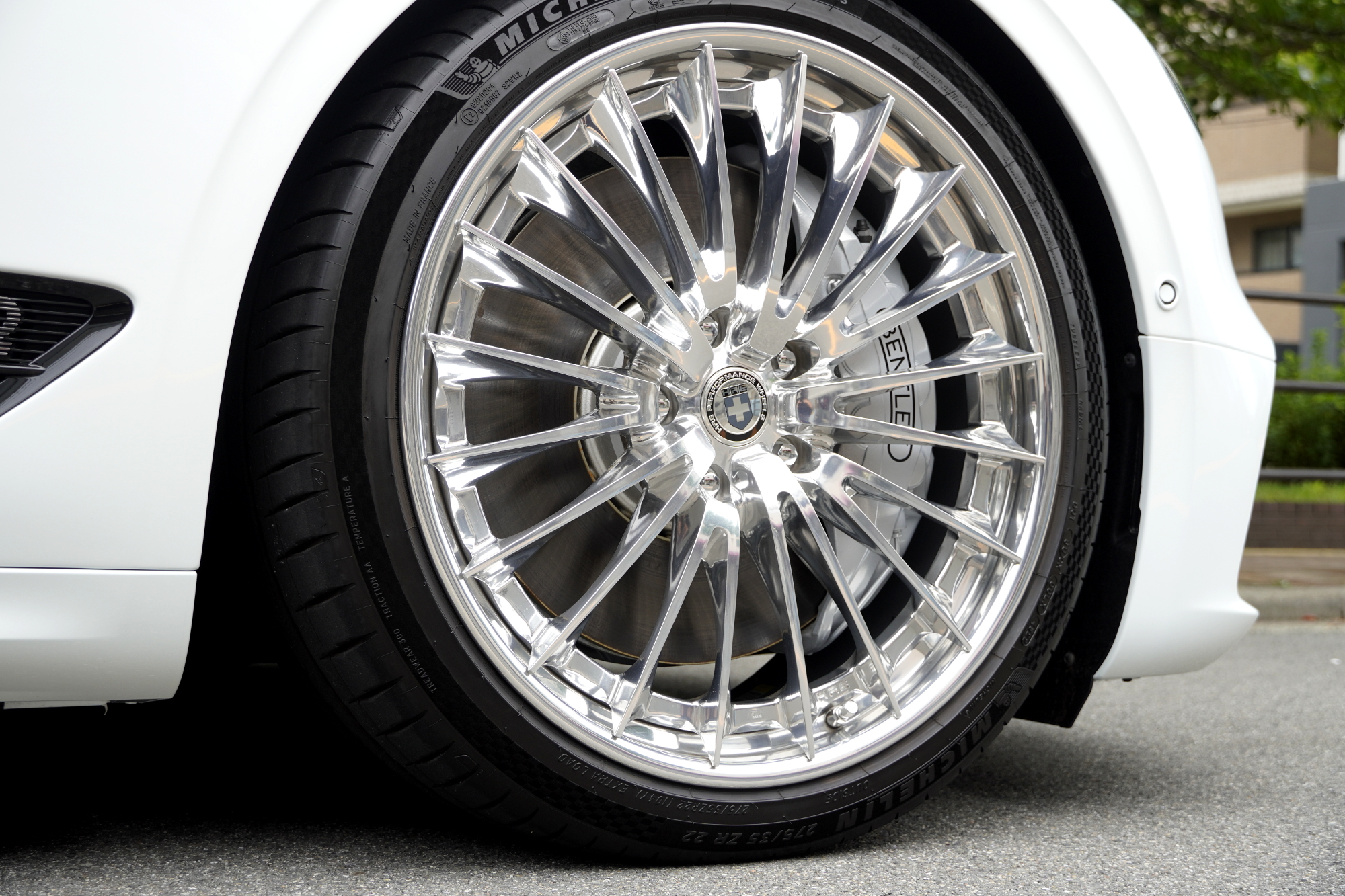 ベントレー　コンチネンタルGTC　HRE　デジタルインナーミラー　カスタム