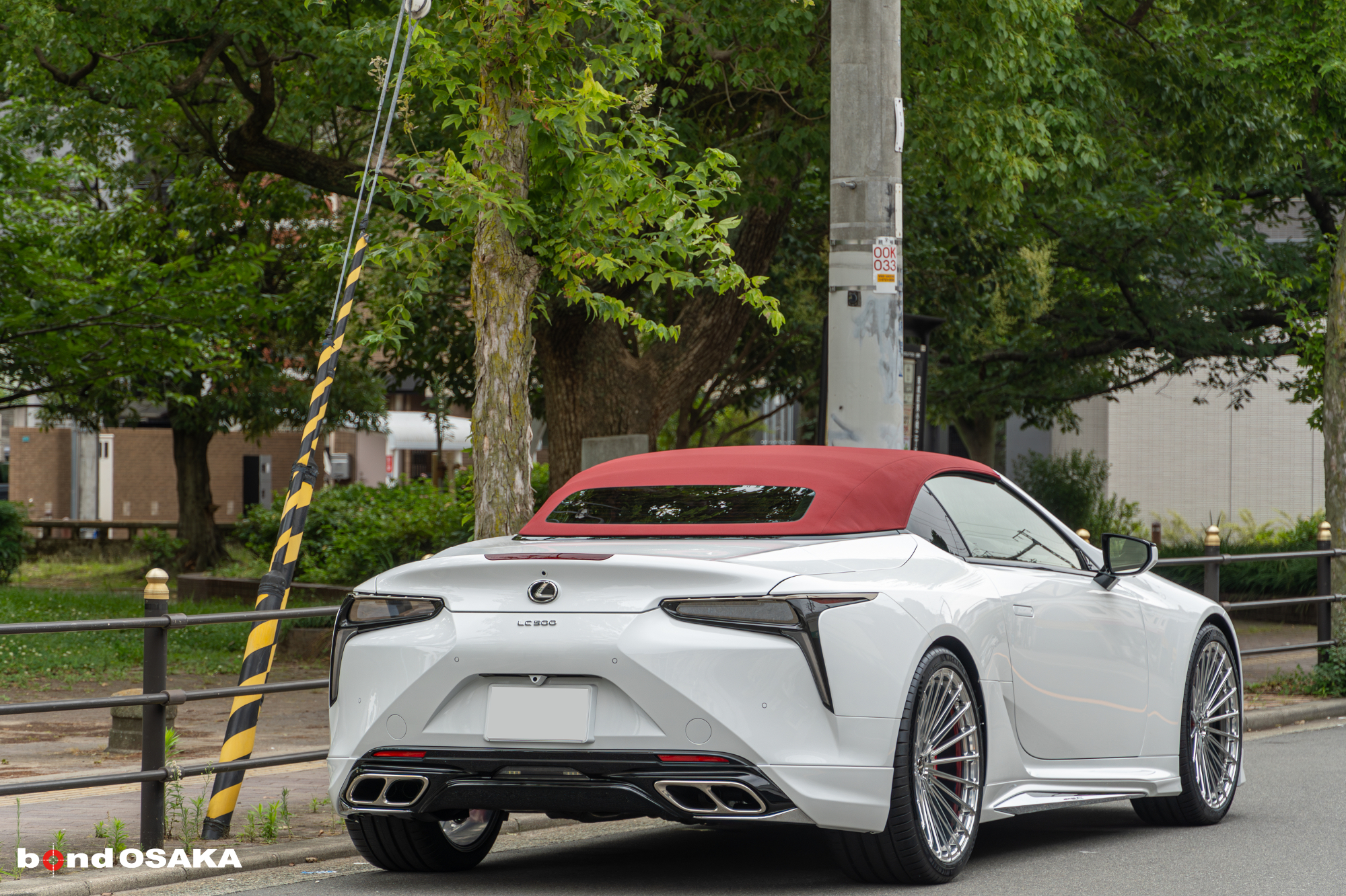 レクサス LC500 BCforged 22インチ　カスタム