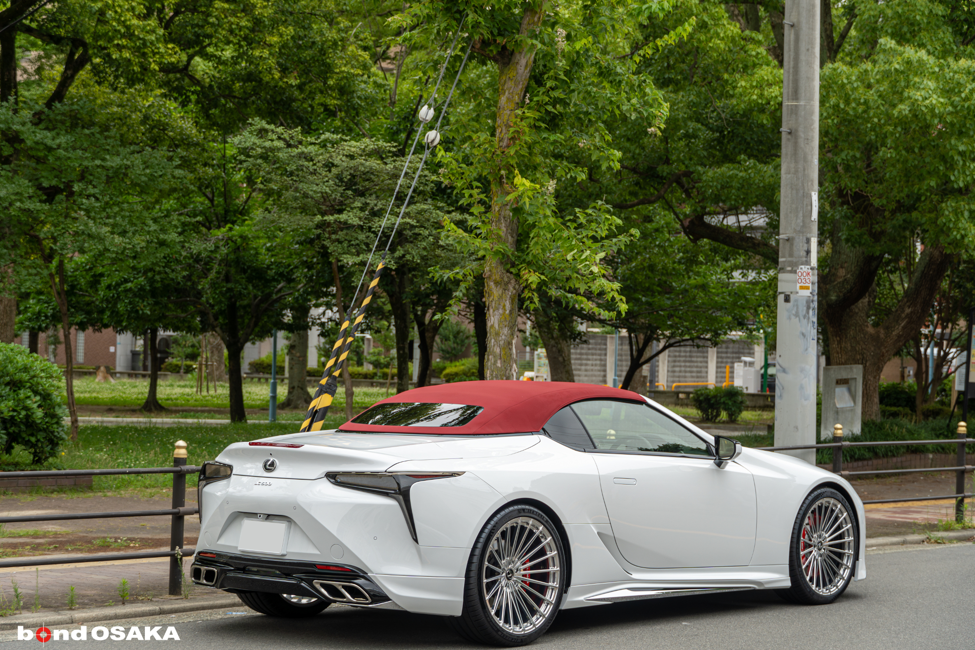 レクサス LC500 BCforged 22インチ　カスタム