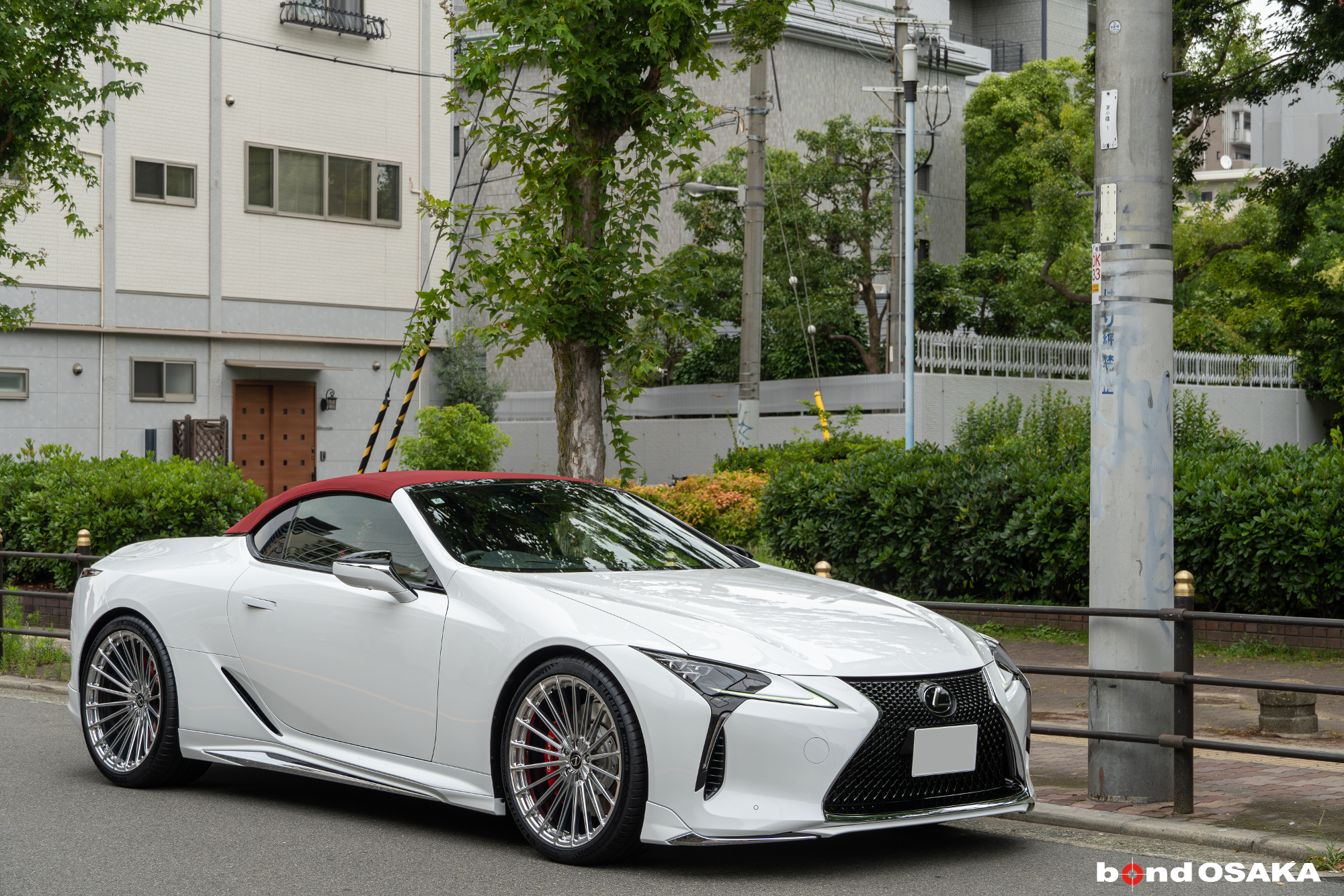 レクサス LC500 BCforged 22インチ　カスタム