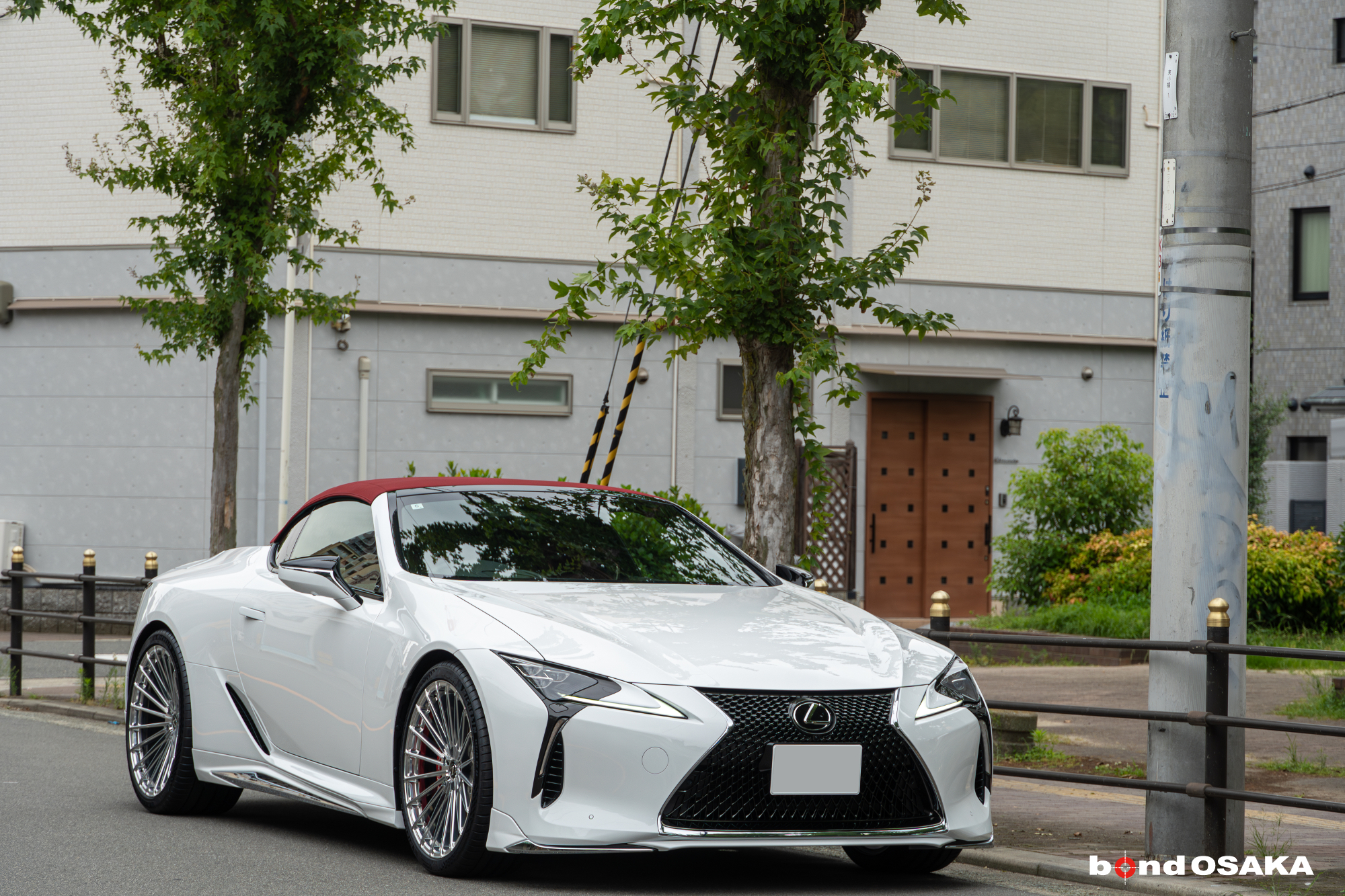 レクサス LC500 BCforged 22インチ　カスタム