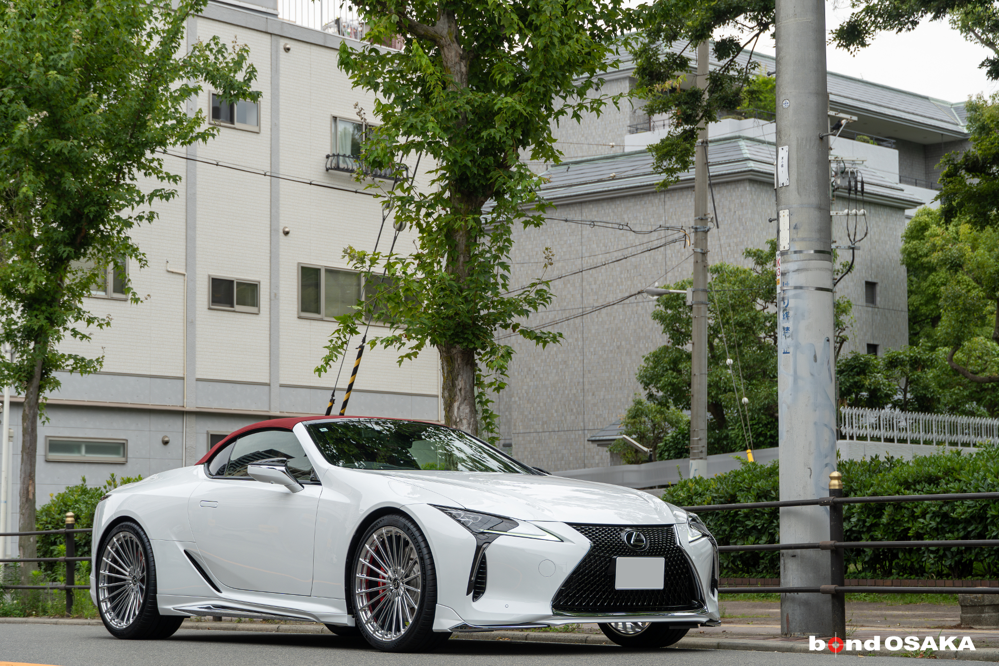 レクサス LC500 BCforged 22インチ　カスタム