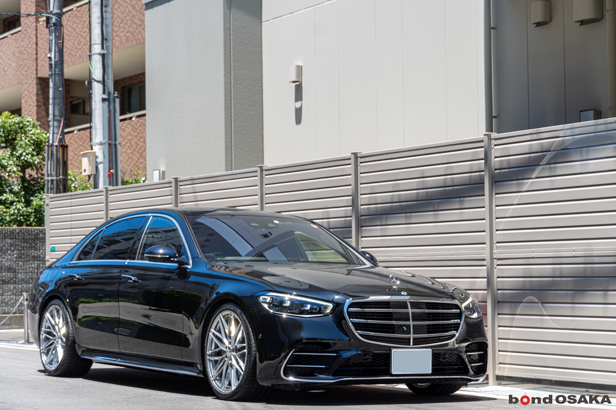 W223 BCforged ホイール交換　地デジチューナー　カスタム