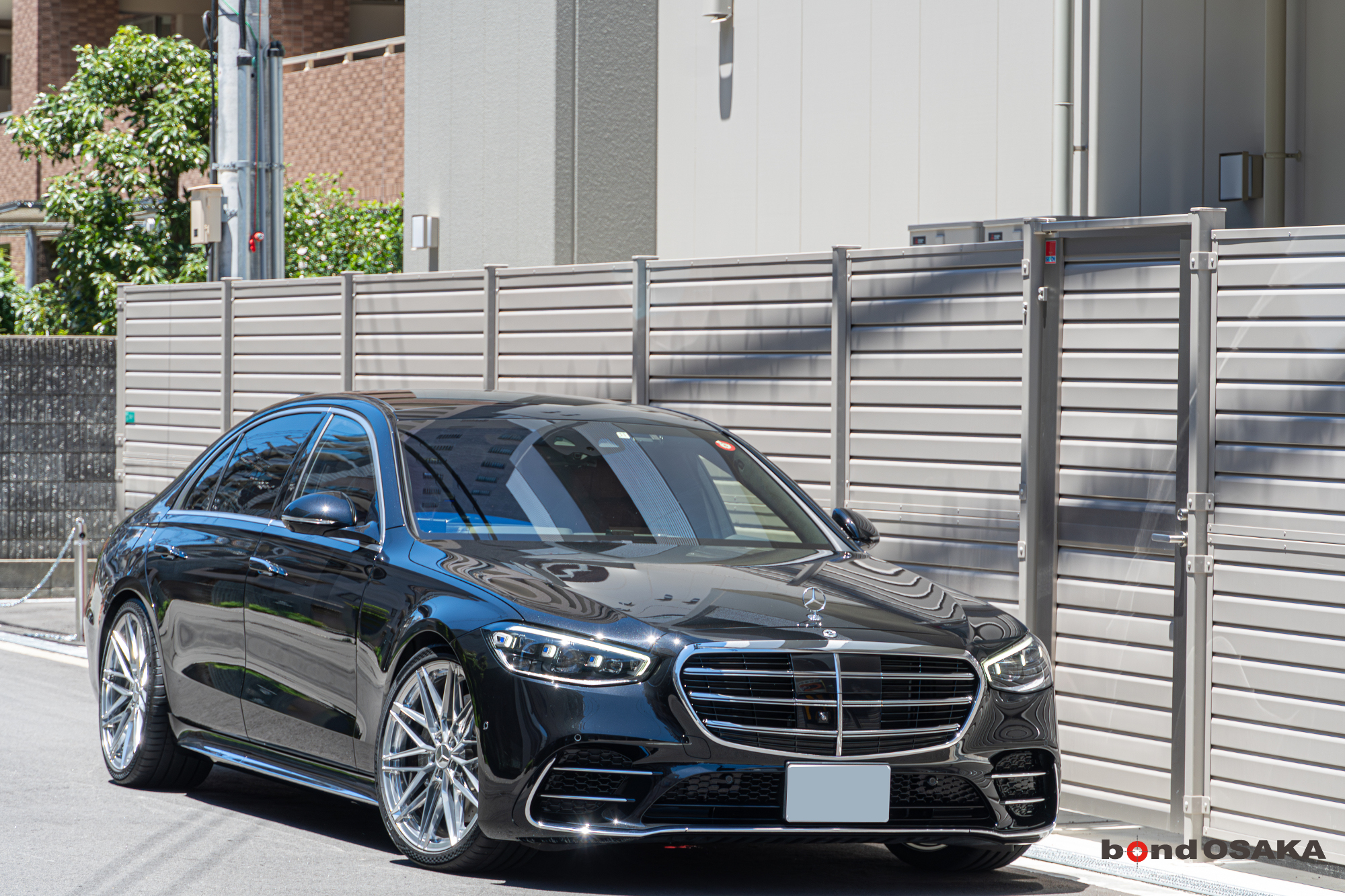 W223 BCforged ホイール交換　地デジチューナー　カスタム