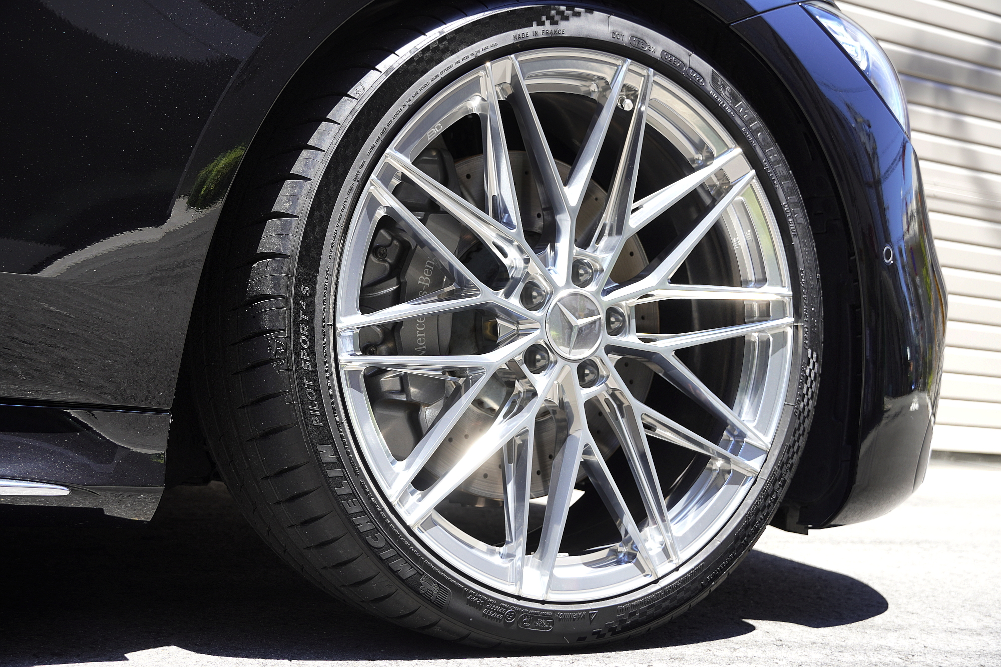 W223 BCforged ホイール交換　地デジチューナー　カスタム
