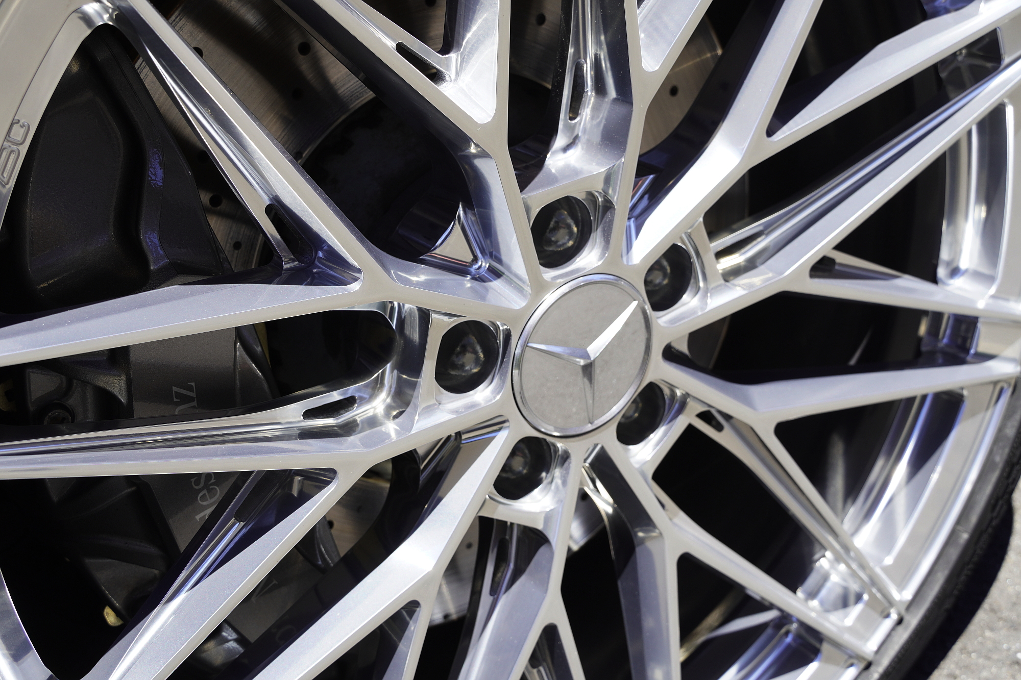 W223 BCforged ホイール交換　地デジチューナー　カスタム