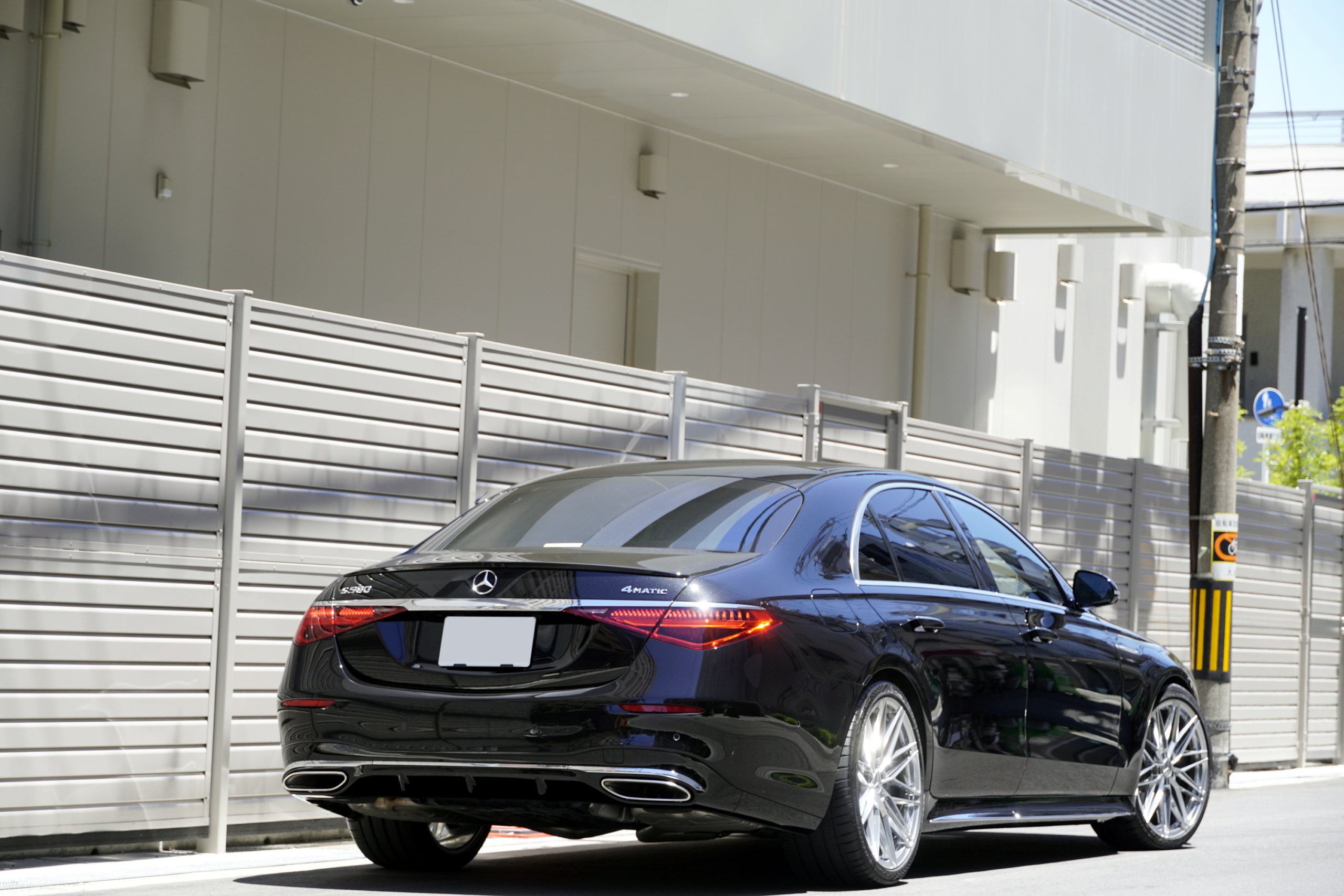 W223 BCforged ホイール交換　地デジチューナー　カスタム