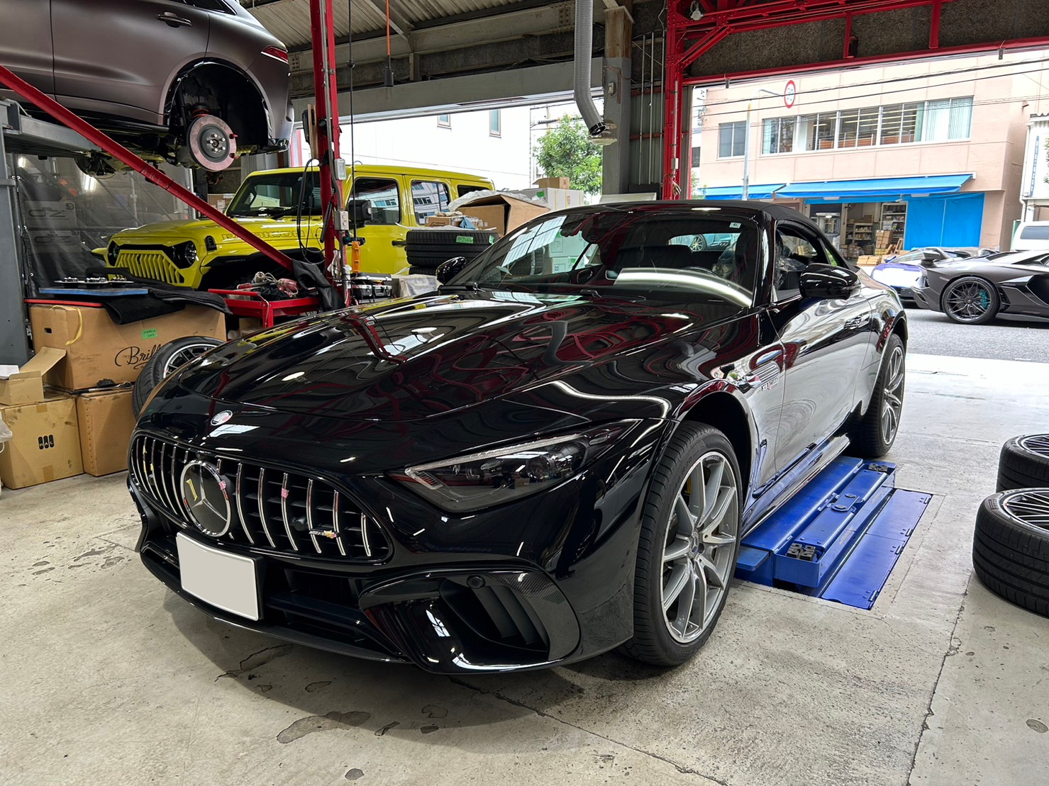 R232 SL63 ブラックアウト カスタム