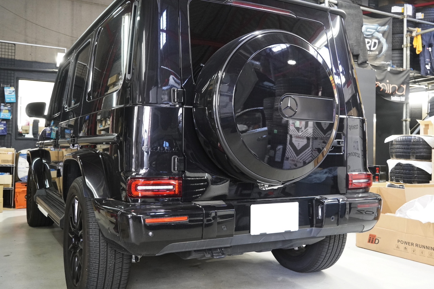 G400d G450d 電動サイドステップ